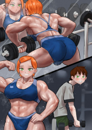 อ่านโดจิน - เบ็นเทนออกกำลังกายกับเกวน | H-Doujin [Yugami] BEN